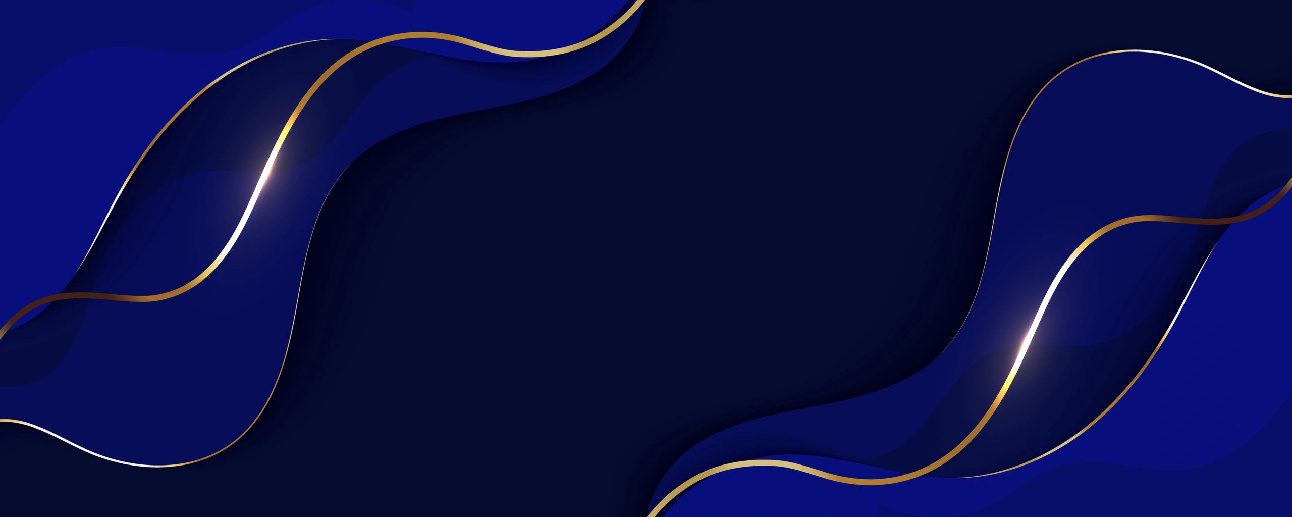 Abstract blue background with glowing lines and light texture design